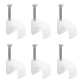 Kroşe 1 Numara Çelik Çivili 4 Mm (Kordon Kabloları İçin) 100'lü Poşet Powermaster - 1