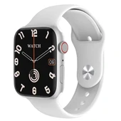Hytech W99 Watch IOS ve Android Uyumlu MActive 2.05 inç Geniş Ekranlı Gümüş Akıllı Saat - 1