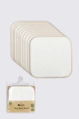 Bistyle Organik 20x20 10'lu Penye Mendil 90102 Ekru - 1