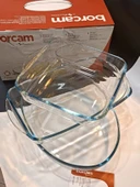 Borcam Kutulu Fırın Tepsisi 3 Lü Set 159160 ( 59074+59006+59034) (+300 / -40) - 5