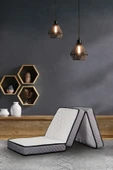 Sleeptown Yatak Deluxe Kuştüyü Sünger Katlanır Yatak 90x190 Cm - 1