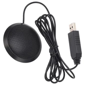 Haiki HK-102 USB 1.5 Metre Kablolu Kondenser Masaüstü Toplantı Podcast Mikrofonu thumbnail 3