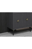 cantek dizayn 150 cm Midas  Konsol Antrasit-Altın thumbnail 3