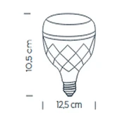 ZMR 20W 3’lü Kristal Camlı T-Bulb LED Ampul E27 6500K Beyaz Işık 1800lm - 4