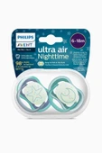 Philips Avent SCF376/13 Ultra Air Night 6-18 Ay 2'li Erkek Emzik - 1