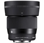 Sigma 56mm F/1.4 DC DN Contemporary Lens (Sony E) - 1