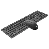 Lenovo Lecoo KW201 Kablosuz Q Klavye - Mouse Set Siyah - 2