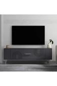 cantek dizayn RETROL2CT TV SEHPASI ANTRASİT-GÜMÜŞ thumbnail 1