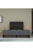 cantek dizayn MİDAS TV STAND (ALT MODÜL) ANTRASİT-GÜMÜŞ thumbnail 1