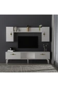 cantek dizayn ZENNİT TV ÜNİTESİ TAKIMI BEYAZ-BEYAZ - 1