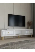 cantek dizayn DARİOCT BOHEM TV SEHPASI BEYAZ-BEYAZ thumbnail 2