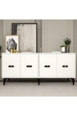 DEMONTE DECOR Fly 180 Cm Konsol (KX180) Beyaz-beyaz - 1