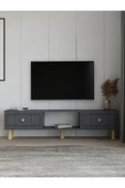 DEMONTE DECOR DARİODD BOHEM TV SEHPASI - ANTRASİT ANTRASİT - 1