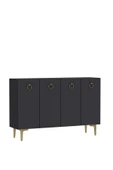 DEMONTE DECOR EFESDD AYAKKABILIK ANTRASİT-ANTRASİT-ALTIN - 3