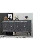 DEMONTE DECOR LENORRA KONSOL ANTRASİT-GÜMÜŞ - 2