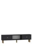 DEMONTE DECOR DARİODD BOHEM TV SEHPASI - ANTRASİT ANTRASİT - 4