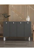 DEMONTE DECOR İLAYDD (KM120) BOHEM KONSOL ANTRASİT-ANTRASİT-BEYAZ - 1
