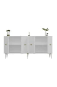 DEMONTE DECOR Sinta 180 Cm Konsol (KX180) Beyaz-beyaz thumbnail 7