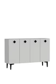 DEMONTE DECOR MOREDD AYAKKABILIK BEYAZ-BEYAZ-SİYAH - 3
