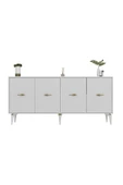 DEMONTE DECOR Sinta 180 Cm Konsol (KX180) Beyaz-beyaz thumbnail 3