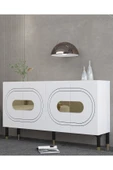 DEMONTE DECOR DEMETDD (KB150) KONSOL BEYAZ-ALTIN - 2