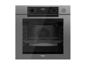 Ferre STEAMART-FRYART-SILENTART Serisi Gri Set (SS208 + QEP64CPR +D082-SA ) - Emaye Izgara - 4