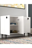 DEMONTE DECOR MOREDD AYAKKABILIK BEYAZ-BEYAZ-SİYAH - 1