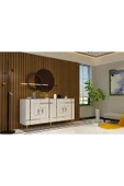 DEMONTE DECOR LİNEDD (KB150) KONSOL BEYAZ-ALTIN thumbnail 3