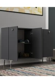 DEMONTE DECOR BETTYDD AYAKKABILIK ANTRASİT-ANTRASİT-GÜMÜŞ - 1