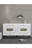 DEMONTE DECOR DEMETDD (KB150) KONSOL BEYAZ-ALTIN - 1