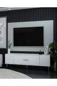 DEMONTE DECOR DEKOSDD TV SEHPASI BEYAZ-BEYAZ-GÜMÜŞ - 2