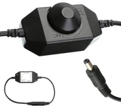 Powermaster DC12V-DC24V 2A Tek Renkli Şerit Led Dimmer Işık Şiddeti Kontrolü - 1