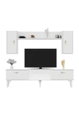 DEMONTE DECOR RÜYAM TV ÜNİTESİ TAKIMI BEYAZ-BEYAZ - 4