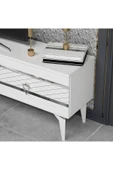 DEMONTE DECOR PELİN TV ÜNİTESİ TAKIMI BEYAZ-GÜMÜŞ - 3