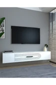 DEMONTE DECOR KODAKL3DD DUVARA MONTAJ TV SEHPASI BEYAZ-BEYAZ thumbnail 2