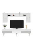 DEMONTE DECOR RÜYAM TV ÜNİTESİ TAKIMI BEYAZ-BEYAZ - 6