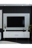 DEMONTE DECOR DEKOSDD TV SEHPASI BEYAZ-BEYAZ-GÜMÜŞ - 1