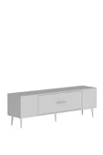 DEMONTE DECOR DEKOSDD TV SEHPASI BEYAZ-BEYAZ-GÜMÜŞ - 5
