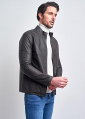 ERKEK DERİ CEKET - 4