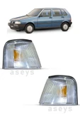 ESER Uno Ön Sağ Ve Sol Sinyal Ikili Takım Fiat Uno Sinyal Takımı 9943194-9943193 - 1