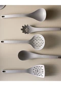 Madame Coco Alsace 5'li Standlı Servis Seti - Soft Gri Plastik - 2