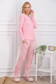 Pierre Cardin 8766-s Kadın Uzun Kol Pijama Takımı thumbnail 2