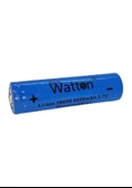 Watton 18650 Şarj Edilebilir Pil (El Feneri Pili) 3.7V 5200mAh - 2