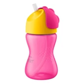 Philips Avent SCF798/02 Damlatmaz Pipetli Bardak 300 ml Pembe - 1
