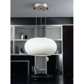 Eglo 86813 OPTICA 110 Cm Yüksekliğinde Çelik Nikel Mat Sarkıt Avize thumbnail 2