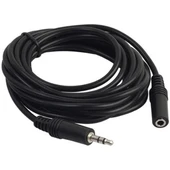 Powermaster 3.5 Mm Stereo Erkek/Dişi 5 Metre Aux Çevirici Uzatma Kablo PM-5758 - 1