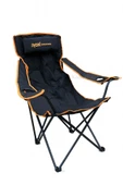 153CAMP0315 ROX Camping Katlanır Siyah Kamp Sandalyesi, Konforlu, Dayanıklı Tasarım thumbnail 1