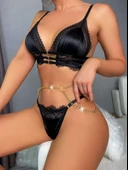 For Dreams 8411 Parlak Dantelli Sütyen Takım thumbnail 1