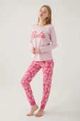 Barbie L1766-s Kadın Uzun Koll Pijama Takımı thumbnail 3