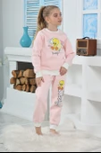 Kapitex 6182 Kız Çocuk Twety Baskılı Uzun Kol Pijama Takımı thumbnail 5